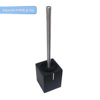 Ёрш напольный, акриловый со стразами, черный - классика